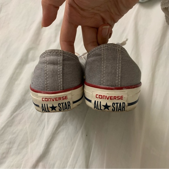 Converse - Low Top Sneakers Gray Colour - Picture 9 of 10